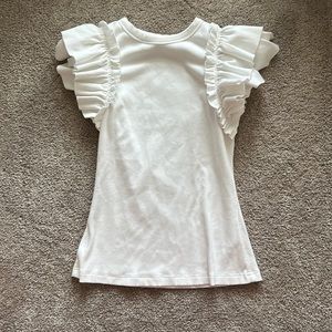 Ruffle Sleeve Blouse